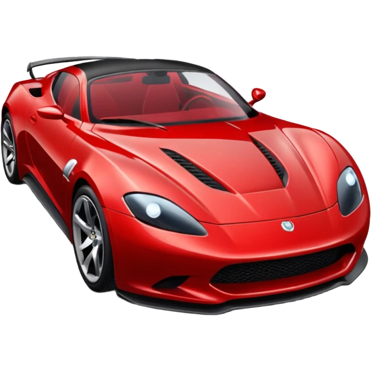 Sports car emoji