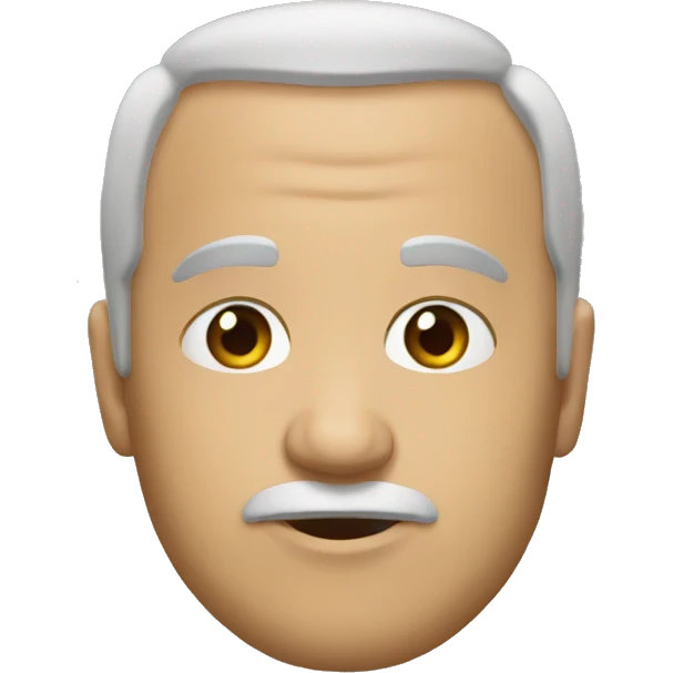 Cara de papa emoji