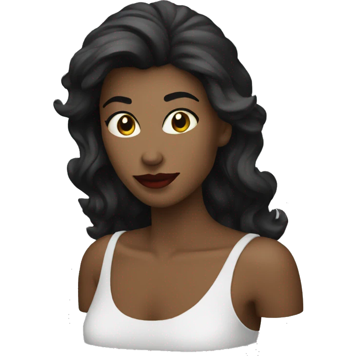 Levre noir emoji