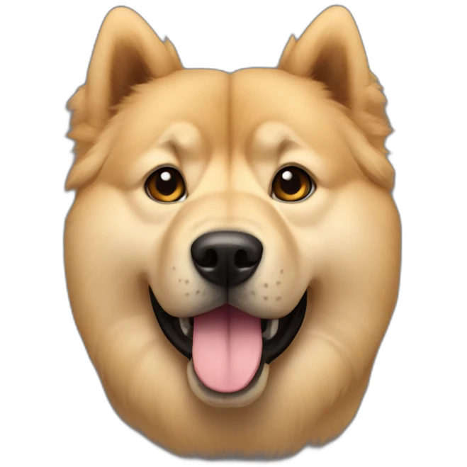 tesla chowchow inside emoji