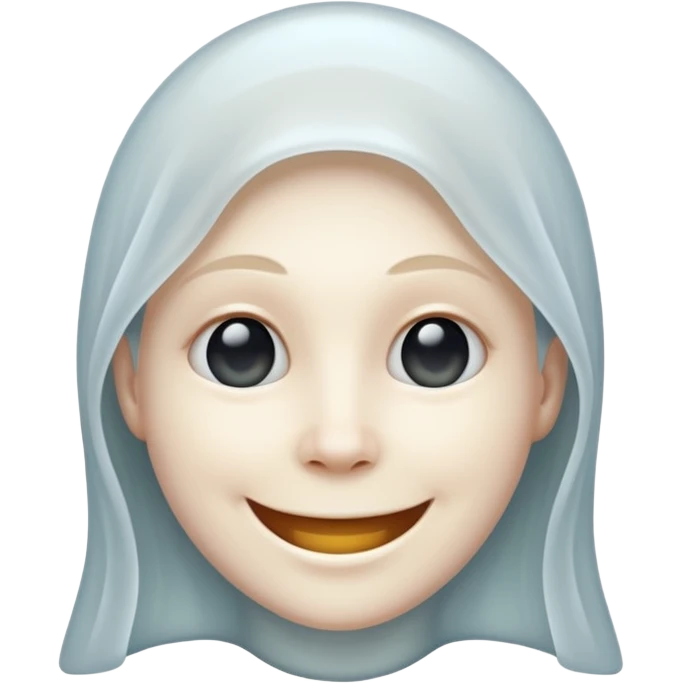 hayalet gulen emoji
