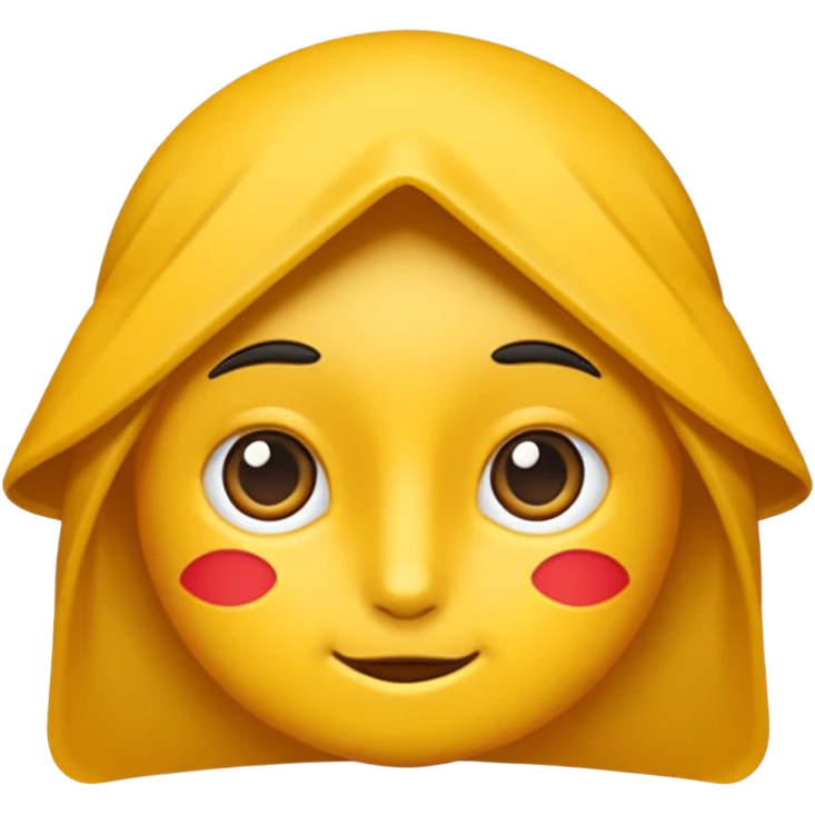 یک دختر مو مشکی که چهرش وایب مهربونی و اعتماد میده emoji