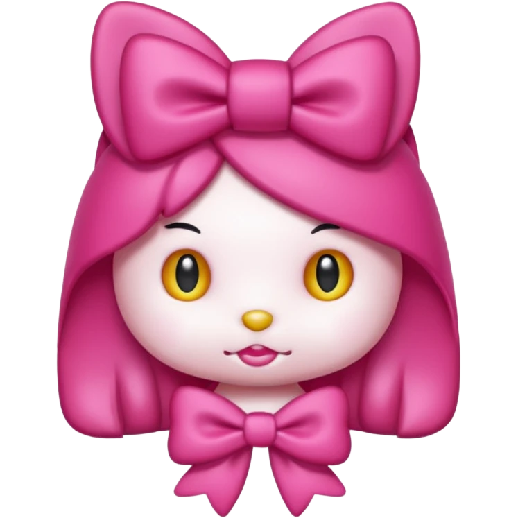 Rich hello kitty emoji