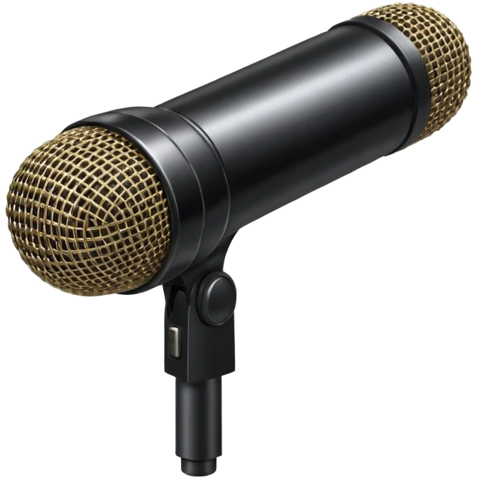 microfono de radio emoji