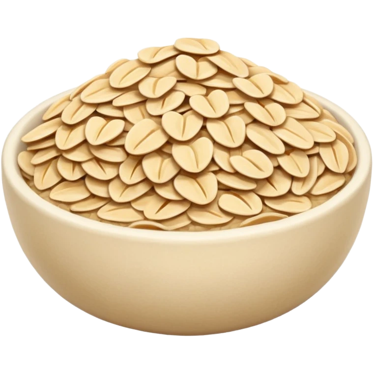 rolled oats emoji