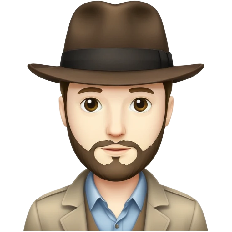 Tipping a fedora  neckbeard emoji