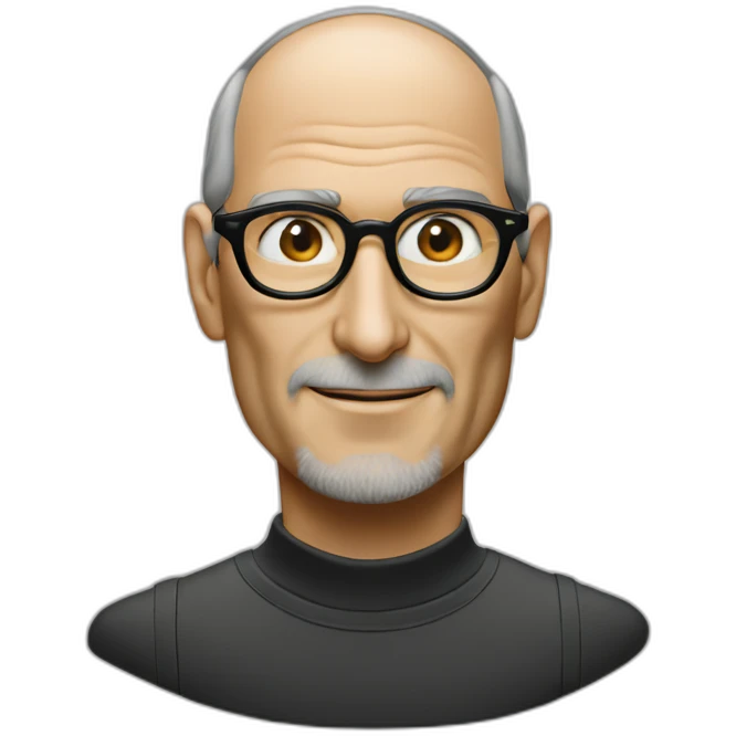 Steve Jobs sun glassess emoji