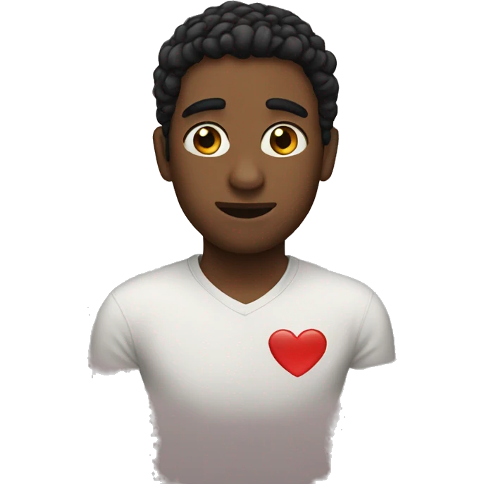 half a love emoji