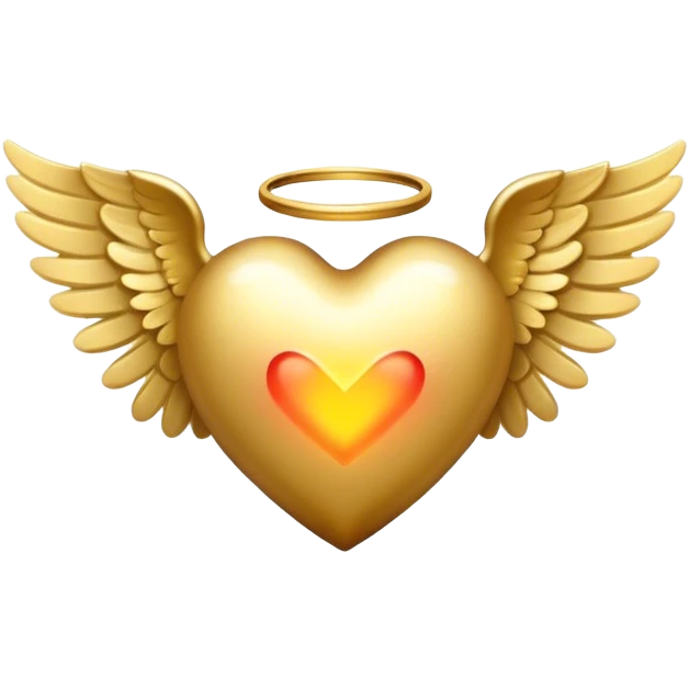 heart with angel wings emoji