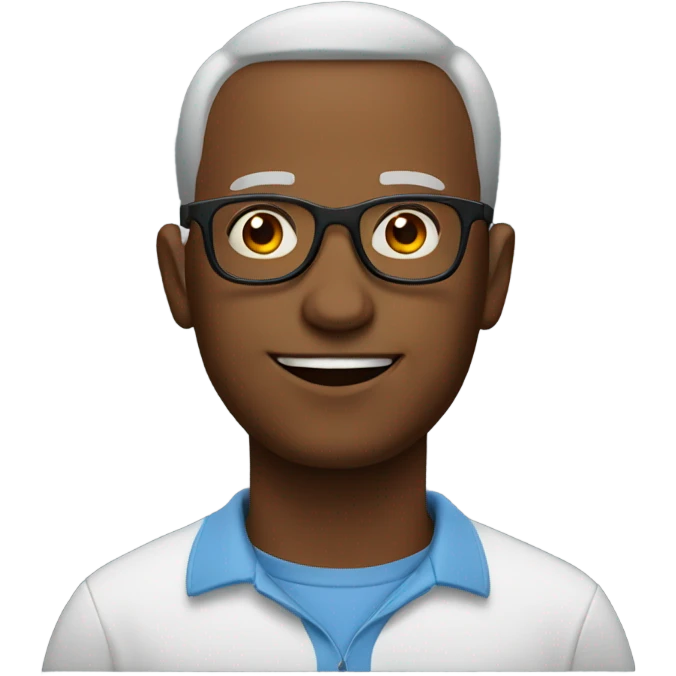 Normal looking father from Ohio with glasses  emoji