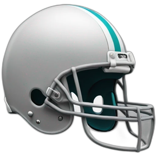 Footballhelm mit Federn emoji