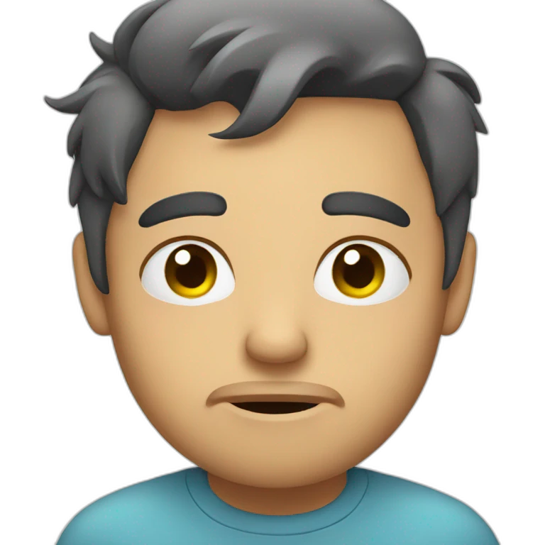 sleepy face emoji