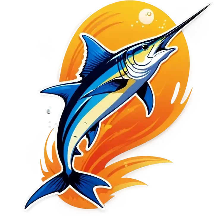 jumping marlin emoji