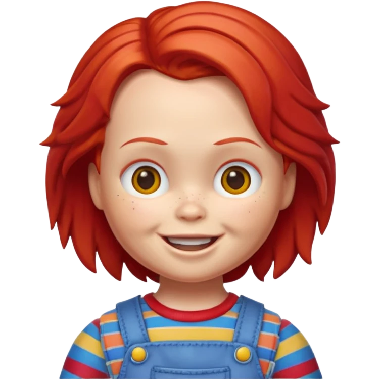 Un emojin de chuky emoji