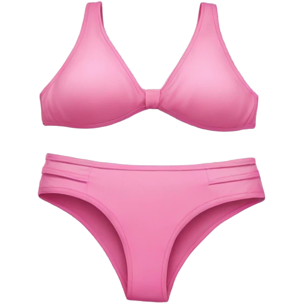 pink bikini swimsuit emoji