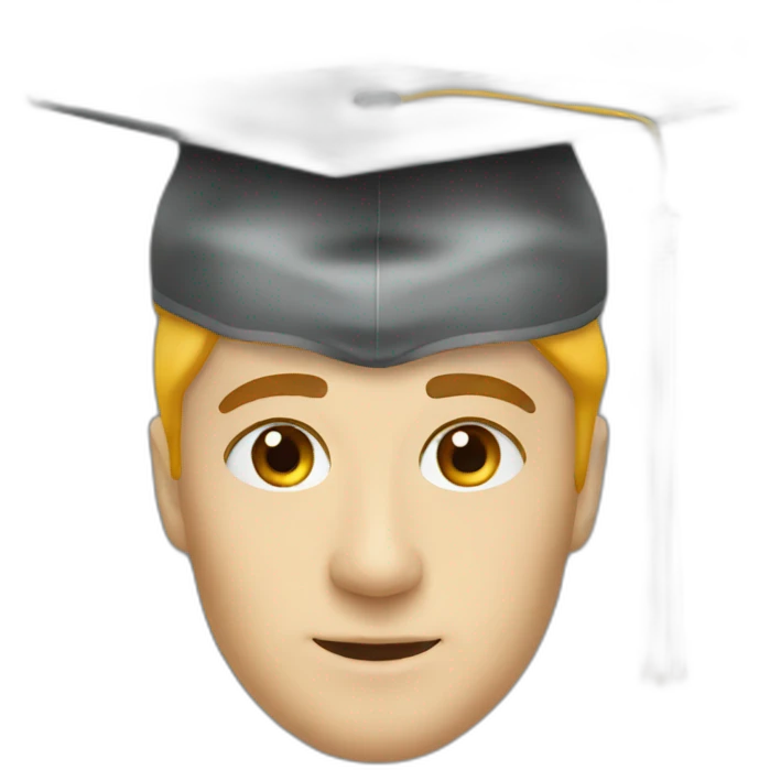 Gradutation cap emoji