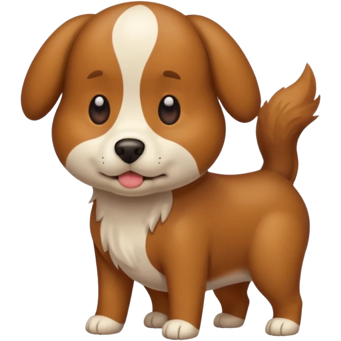 dog pooping emoji