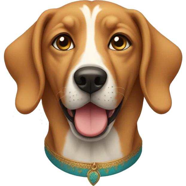 Moroccan dog emoji