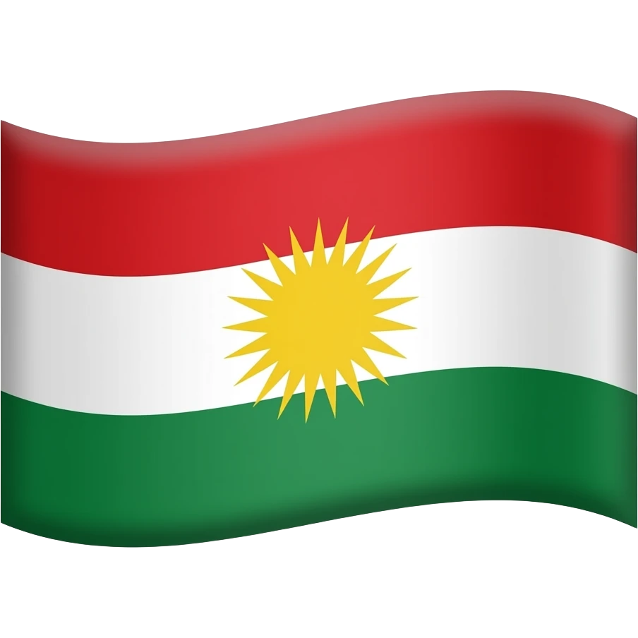 Kurdistan falgge emoji