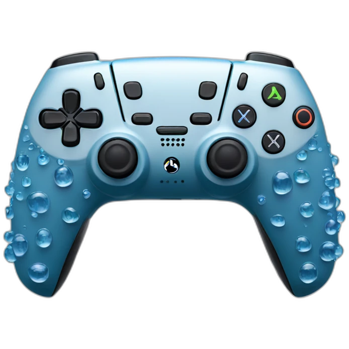 ps5 controller made of tears emoji