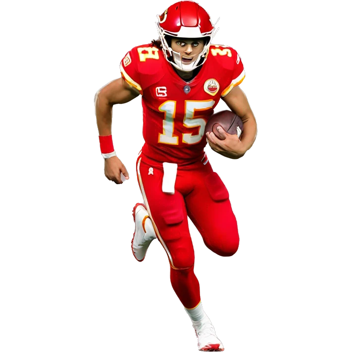 Patrick mahomes running emoji