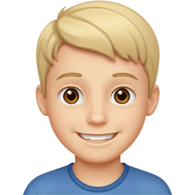 blue Boy happy emoji