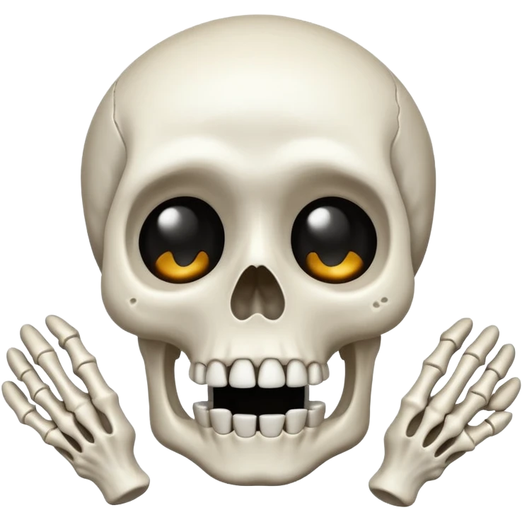 Crying skeleton from Clash Royale  emoji