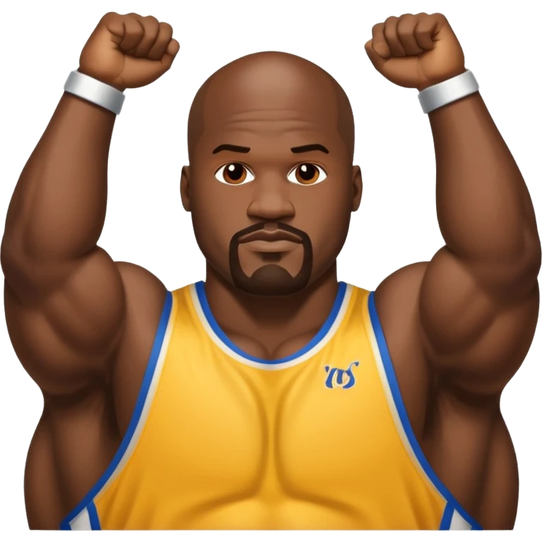 Hyper-realistic Shaqueille O'Neill emoji