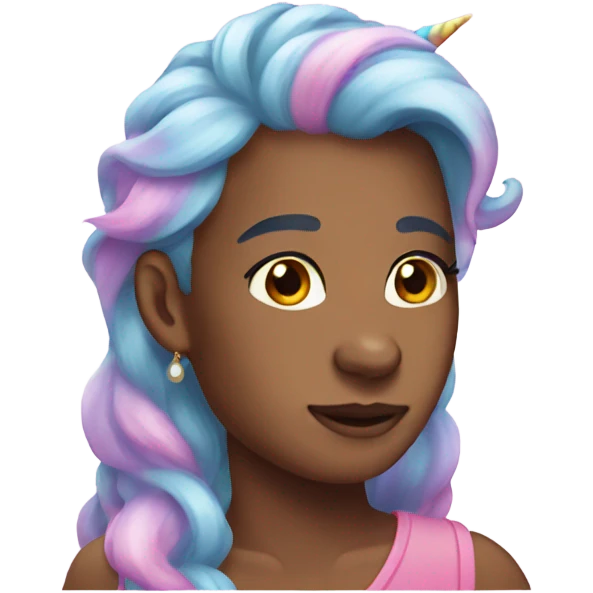 Trans unicorn  emoji