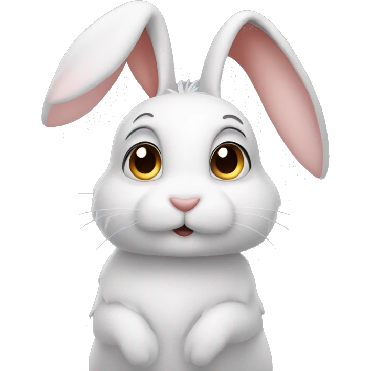 rabbit with a hoobie  emoji