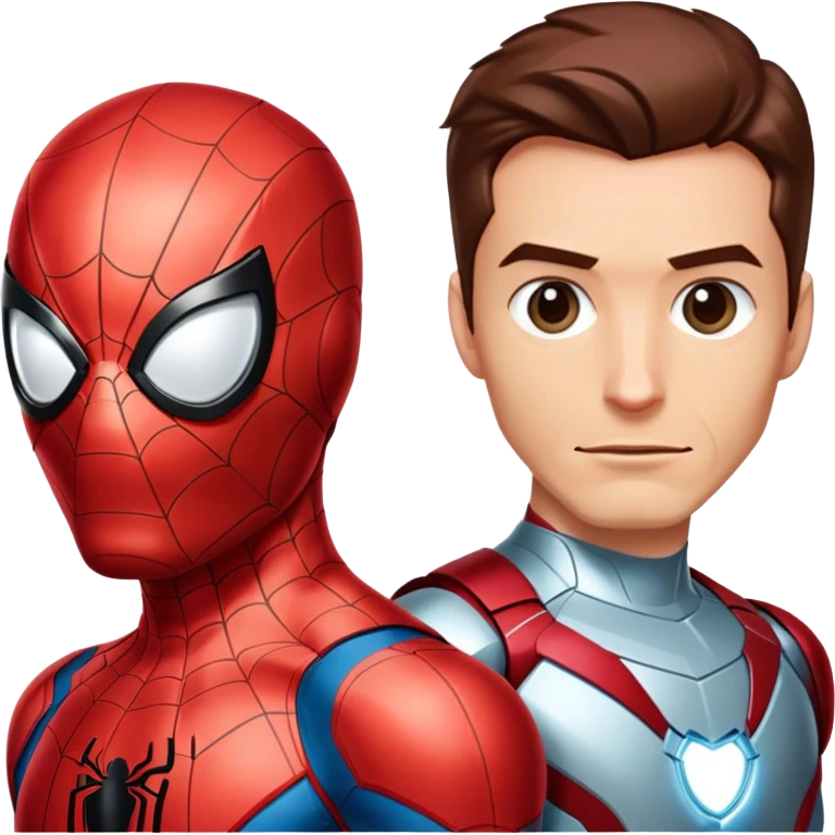 Spider man iron man emoji