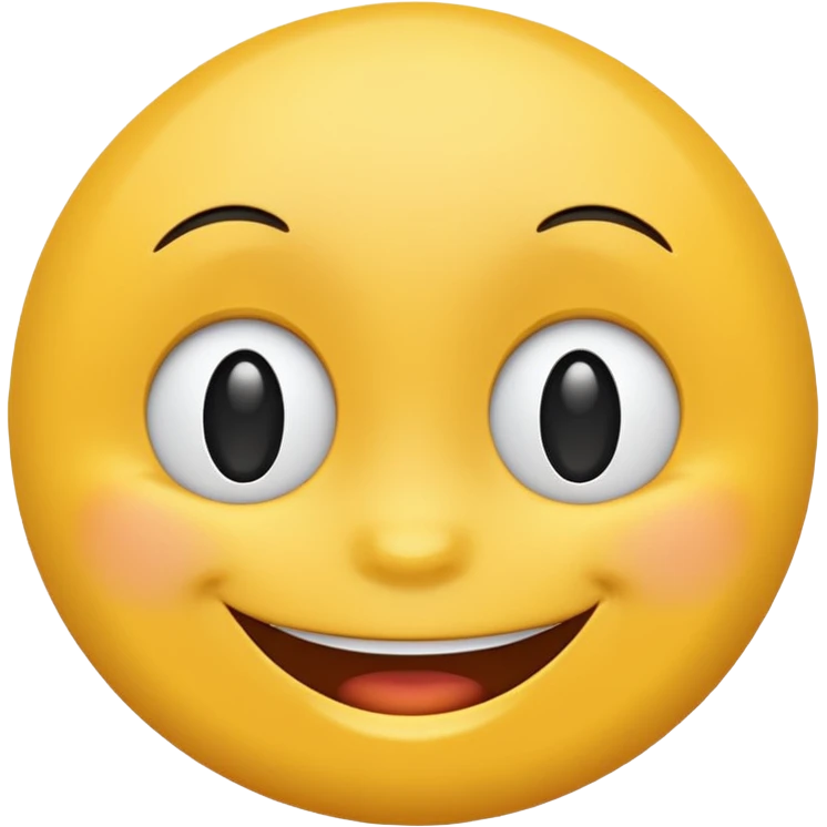 Normal happy face emoji