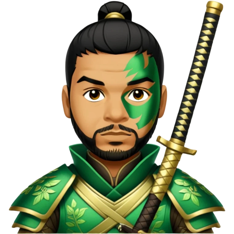 Emerald Samurai emoji