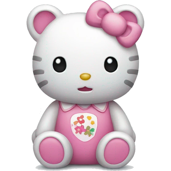 Hello kitty bear emoji