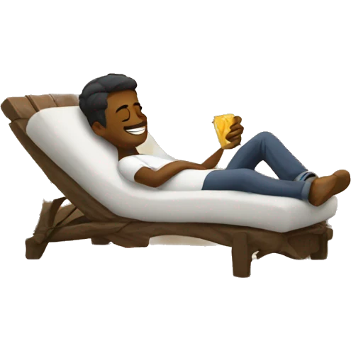 relaxing emoji