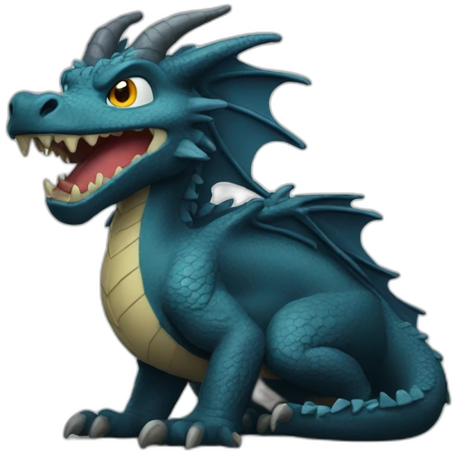 Krokmou dragons emoji