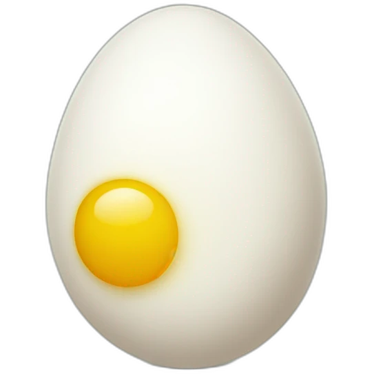 Huevo simpatico emoji