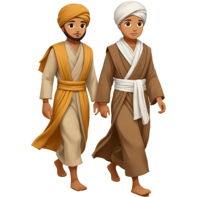 Desert Nomad Travelers emoji