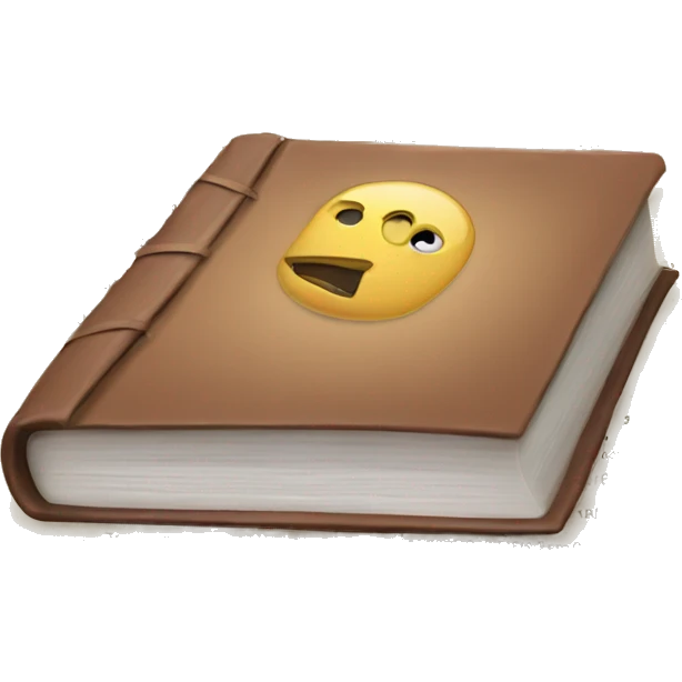 book with  ENGLISH written in the cover emoji