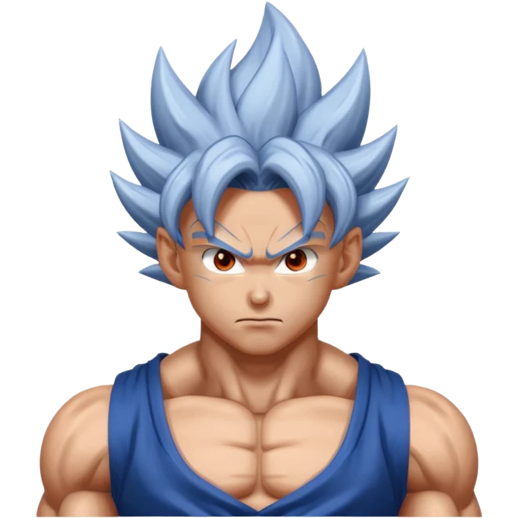 Goku with the ultra instint   emoji