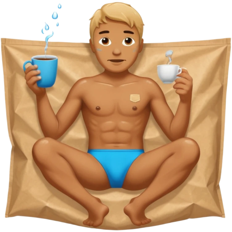 Gay teabag feet emoji