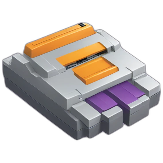 Super Nintendo cartridge emoji