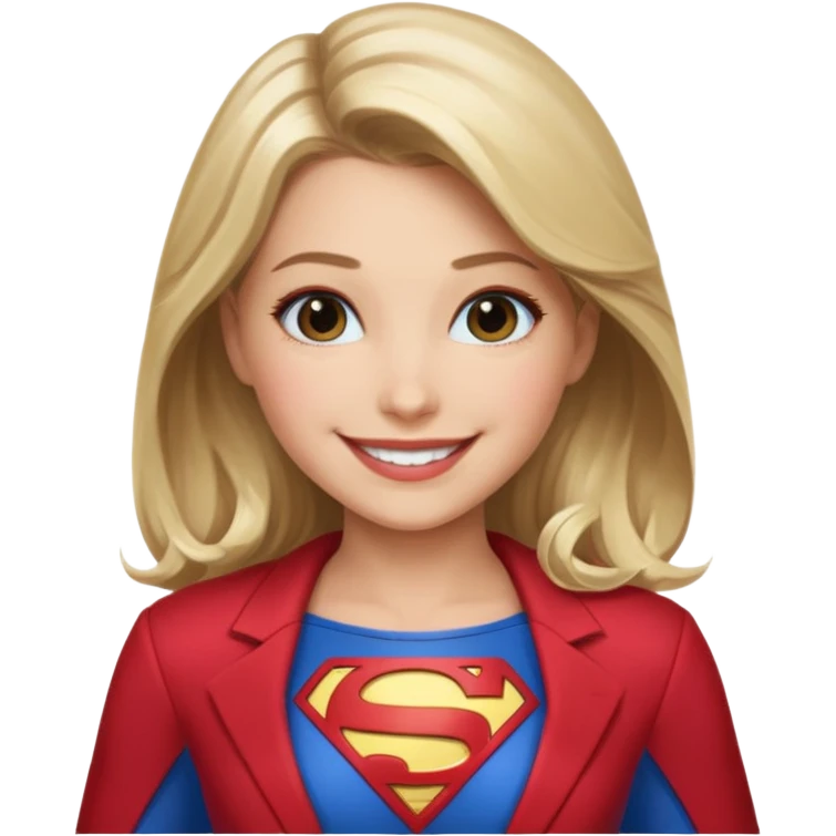 Sexy Supergirl emoji