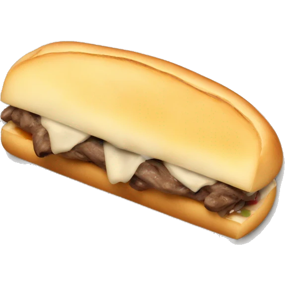 philadelphia cheese steak emoji