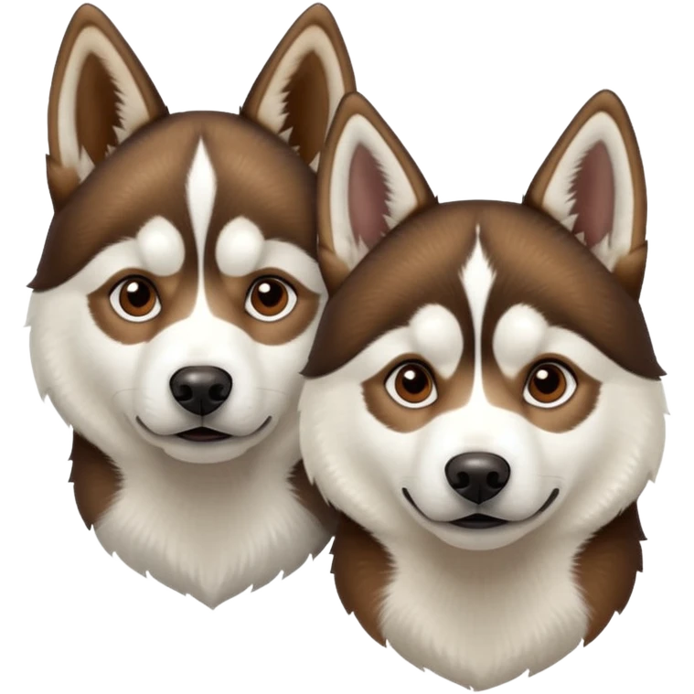 2 animaux de sibérie emoji