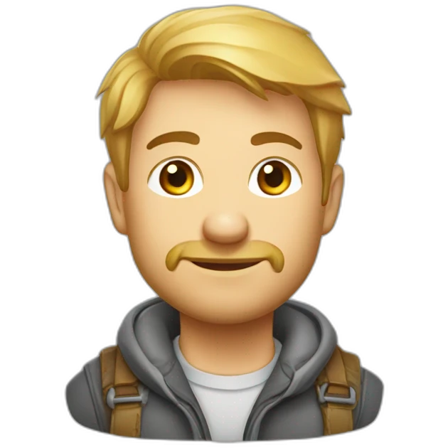 Sticker of buildapps developer Ivan Kolosinskii emoji