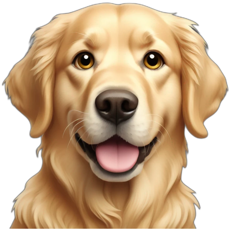 Golden retriever max verstappen emoji