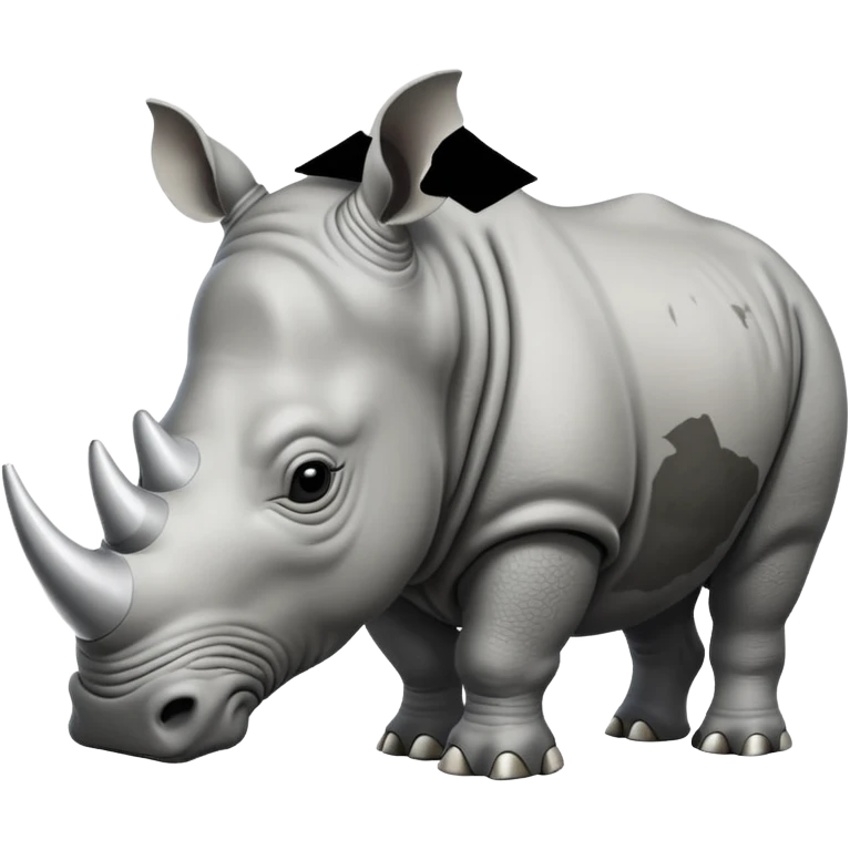 rinoceronte blanco emoji
