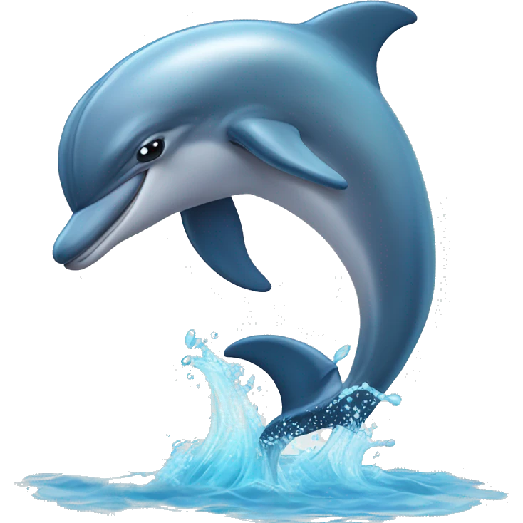 dolphin dancing emoji