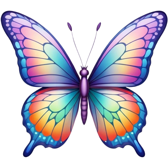Iridescent Butterfly  emoji